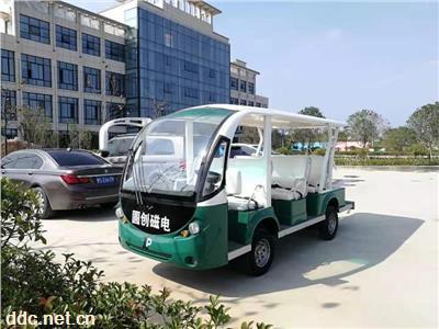  八座电动观光车 敞开式游览观光车